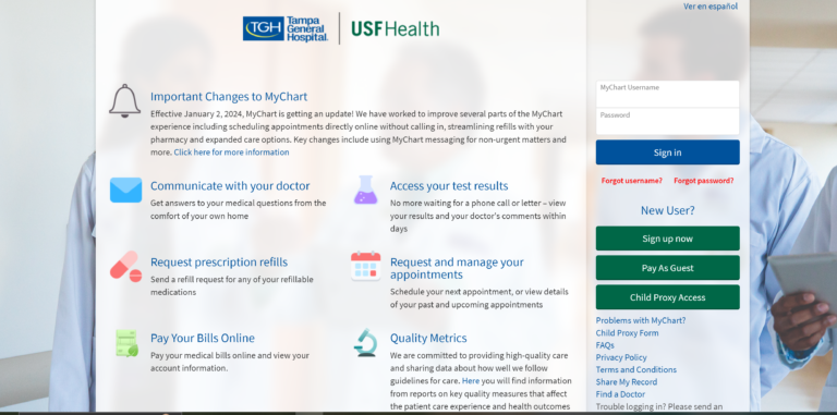 MyChart Login - MyChart TGH